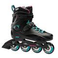 Rollerblade RB Cruiser Women's Adult Fitness Inline Skate, Black/Aqua, Urban Performance Inline Skates,250