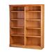 Red Barrel Studio® Georgietta 48" W Standard Bookcase Wood in Brown | 72 H x 48 W x 13 D in | Wayfair 3F4FD0F583464C69B9CE6EB29F7E62A4