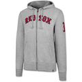 Men's '47 Gray Boston Red Sox Gamebreak Cross Check Full-Zip Jacket