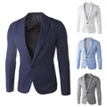 Blazer d'automne hommes imbibé 8 couleurs homme Blazer olympiques vestes d'affaires manteau à la