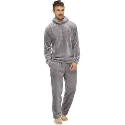 Pyjama en peluche Teddy Smile pour hommes adultes ensembles de pyjamas à capuche vêtements de nuit