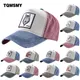 TQMSMY – casquette de Baseball 100% coton délavée unisexe jolies casquettes d'animaux pour femmes