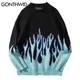 GONTHWID-Pull Hip Hop pour Homme Streetwear Harajuku Décontracté à la Mode Y-Combb 2023