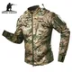 MEGE-Veste militaire imperméable pour homme blouson aviateur coupe-vent chaud manteau à capuche