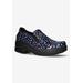 Women's Appreciate Flats by Easy Street in Navy Heart Patent (Size 8 1/2 M)