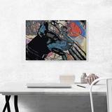 ARTCANVAS Doberman Dog Breed Colorful Abstract - Wrapped Canvas Graphic Art Print Canvas, Wood in Black/Blue/Red | 18 H x 26 W x 0.75 D in | Wayfair