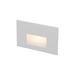 Modern Forms Integrated LED Step Light Aluminium/Metal in White | 3 H x 2 W x 5 D in | Wayfair SL-LED100-30-WT