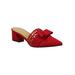 Women's Randa Pumps And Slings by J. Renee in Red Satin (Size 7 1/2 M)