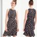 J. Crew Dresses | J. Crew Ruched Waist Vintage Floral Print Dress 2 | Color: Blue/Green | Size: 2