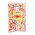 Tilleys Individually Wrapped Traditional Rhubarb & Custard Sweets Bag 3kg (2 Bags)