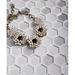 Tile Club 1.2" x 1.2" Glass Honeycomb Mosaic Wall & Floor Tile Glass in Gray | 1.2 H x 1.2 W x 0.3125 D in | Wayfair WFICL8809A