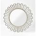 Rosdorf Park Rudd Glam Beveled Accent Mirror Metal in Gray | 40 H x 40 W x 1.5 D in | Wayfair 81D9023B1C4F41E9B7AD2BFC8B07512D