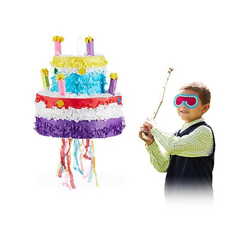 Pinata Geburtstag Torte mehrfarbig