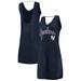 "Women's G-III 4Her by Carl Banks Heathered Navy New York Yankees Swim Cover-Up Dress"