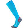 WAPITI Ski CW07 Merino Compression - Skisocken Kompression, Größe 36-38 in Blau