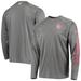 Men's Columbia Charcoal Oklahoma Sooners Terminal Tackle Omni-Shade Raglan Long Sleeve T-Shirt