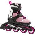 ROLLERBLADE Kinder Inlineskates Inline-Skates Microblade G, Größe 23 in Rosa/Weiß/Schwarz/Pink