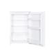 HADEN White Undercounter Larder Fridge - 130L Capacity, Two Adjustable Glass Shelves,Mechanical Temperature Control, and Manual Defrost - Compact Under Counter Fridge