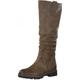 MARCO TOZZI Women's 2-2-25623-27 Long Shaft Boots Knee High, Cognac Antic, 5 UK