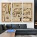 ARTCANVAS Map of Japan & Korea 1592 by Abraham Ortelius - Wrapped Canvas Graphic Art Print Multi-Piece Image Canvas, in Black | Wayfair