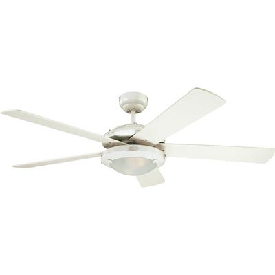 Deckenventilator Comet Weiß mit Beleuchtung 132 cm Image