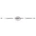 dweLED Jasmine 37 Inch LED Bath Vanity Light - WS-77137-CH