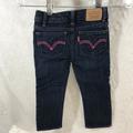 Levi's Bottoms | Levis Denim Jeans Back Pocket Heart Pink Stitching | Color: Blue/Pink | Size: 2tg