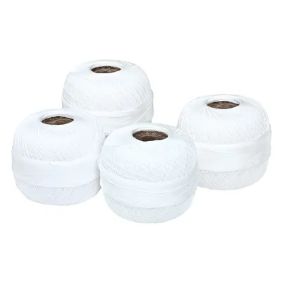 Woll Butt Baumwollgarn Diana weiß 200 g Sparpaket Image