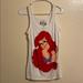 Disney Tops | Disney’s Little Mermaid Tank Top | Color: Red/White | Size: S