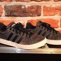 Adidas Shoes | Adidas - Male - Size 8 1/2 - Grey / Black - Canvas | Color: Black/Gray | Size: 8.5