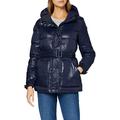 Armani Exchange Women's Down Jacket Down Coat, Blueblueberry, L