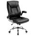 Inbox Zero Executive Chair Upholstered in Black | 42.9 H x 25.98 W x 19.68 D in | Wayfair 1DC9F63121BF4EC292B4DF96D428FE31