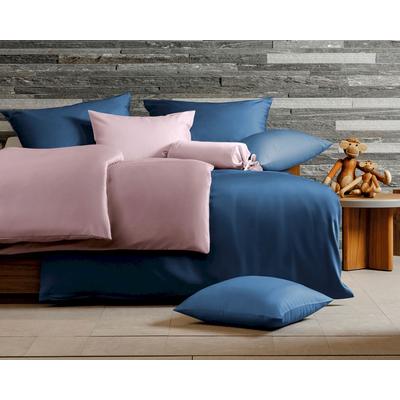 Hefel Luxus »Classic Uni« Tencel Bettwäsche rosa / Bettbezug (Bettwäsche) / 155x220 cm Image
