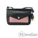 Michael Kors Bags | Michael Kors Greenwich Small Flap Crossbody | Color: Black/Pink | Size: Os