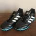 Adidas Shoes | Adidas Indoor/Turf Soccer Cleats | Color: Black/Blue | Size: 5.5bb