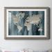 Trinx Navy World Map - Picture Frame Graphic Art Print on Paper in Blue | 31 H x 44 W x 1.5 D in | Wayfair 56008FD166E74F3B895112D319EFCDE0