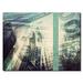 Trinx Money Shines - Graphic Art Print on Canvas in Blue/Gray/Green | 12 H x 16 W x 1.5 D in | Wayfair 9DCF6ECA0AA54790BF123FC96AD9E32A