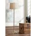 Port 68 Portobello 61" Brown Leather Tripod Floor Lamp