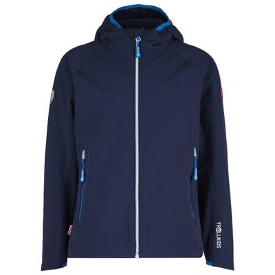 Trollkids - Kid's Kvalvika Jacket - Softshelljacke Gr 128 blau Image