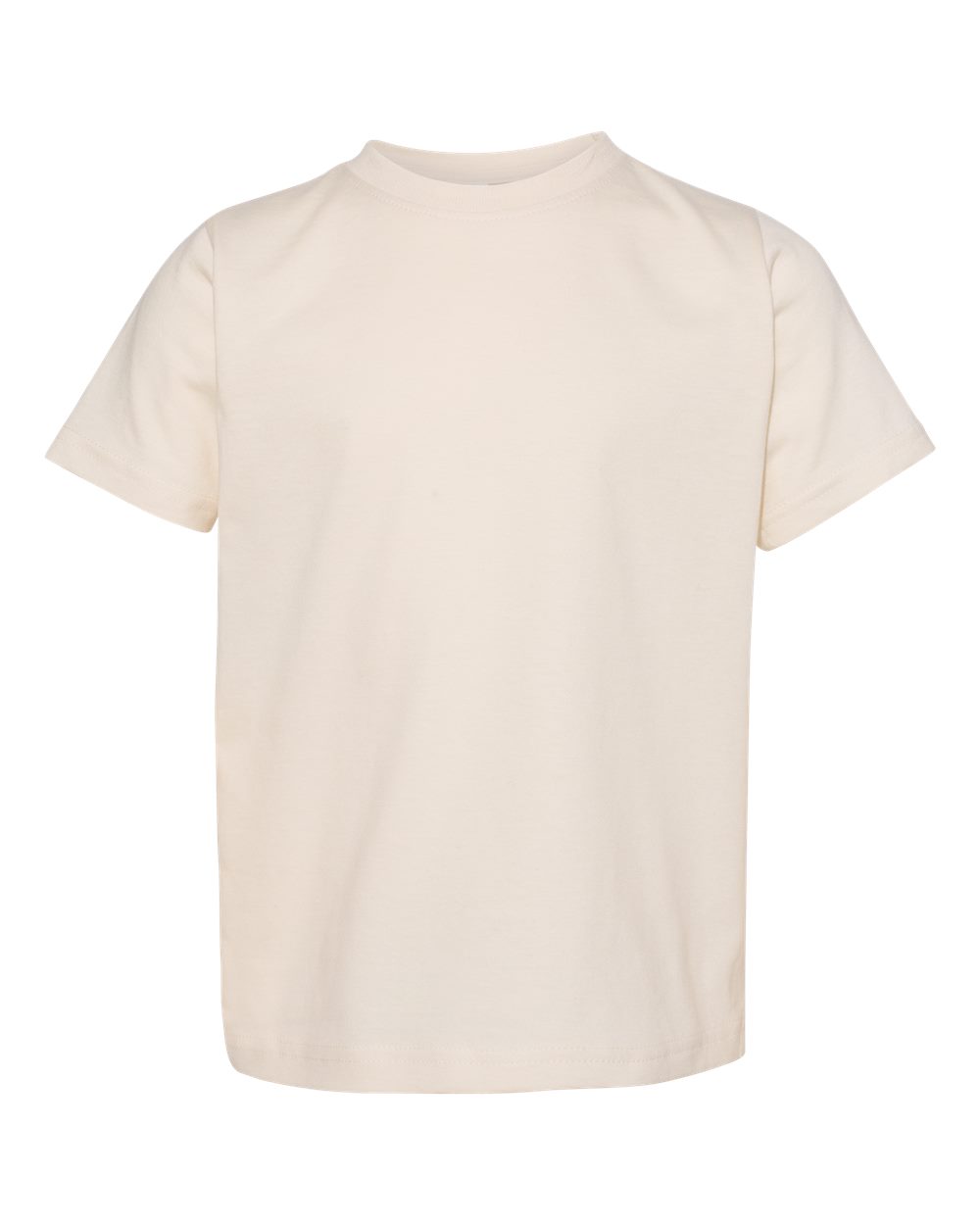 Rabbit Skins 3321 Toddler Fine Jersey T Shirt in Natural size 5/6 | Cotton LA3321, RS3321