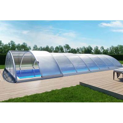 Automatische Poolüberdachung - elektrisch mit Motor SkyCover® Base 5.0x10.6m