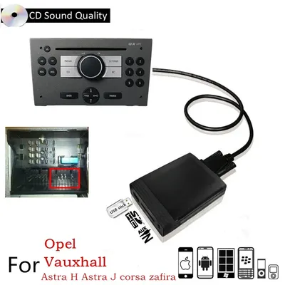 DOXINGYE-Lecteur MP3 USB SD AUX pour voiture interface radio numérique adaptateur changeur de CD