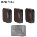 TENENELE-Go Pro Action dehors Camera Pound melon al Density Set Black ND 4 8 16 Fit for GoPro