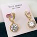 Kate Spade Jewelry | Kate Spade Earrings Crystal Earrings | Color: White | Size: Os
