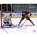 Mathew Barzal New York Islanders Autographed 16" x 20" Goal Between The Legs vs. Buffalo Sabres Photograph