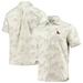 Men's Tommy Bahama Oatmeal Ole Miss Rebels Forest Fronds Button-Up Shirt