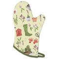 Now Designs Garden Chef Oven Mitt Cotton in Green/Yellow | 6.5 W in | Wayfair 515155