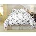 Foundry Select Kallas Stallions Duvet Set Flannel/Cotton in Black/White | King/Cal. King | Wayfair 6FEDAAFDC6DB42A185E425AD9452406B