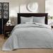 Andover Mills™ Coverlet Set Microfiber/Cotton in Gray | Queen Bedspread + 2 Standard Shams | Wayfair B381DC1AC38F41298B5C00D36D1B1CCD