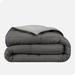 Bare Home Premium Ultra Soft Microfiber Reversible Comforter Polyester/Polyfill/Microfiber in Gray | Oversized Queen Comforter | Wayfair